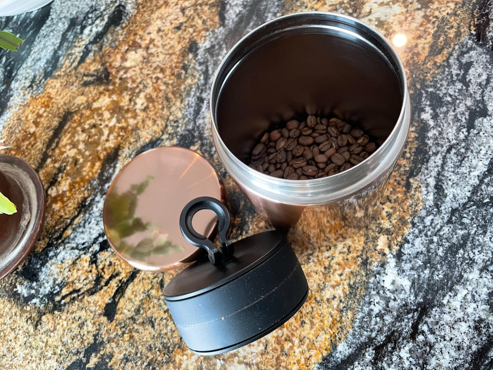 Coffee Canister - Customer Photo From T. J. Morton